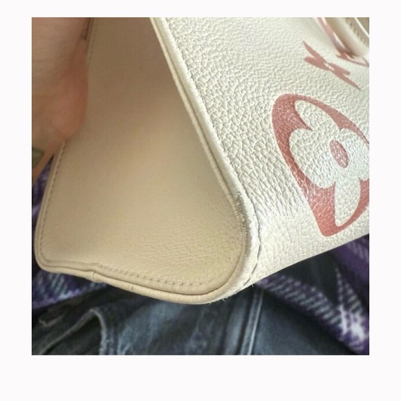 Cream & Brown Louis Vuitton Bag - Picture 14 of 15